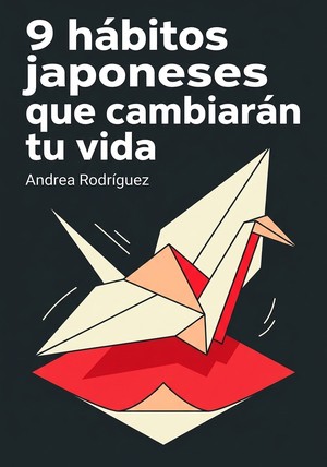 Portada del libro 9 hábitos japoneses que cambiarán tu vida, de  Andrea Rodríguez — resumen crítico y reseña en 12min