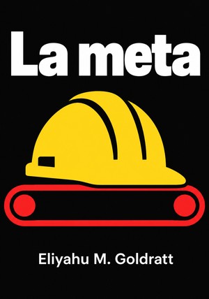 Portada del libro La meta, de Eliyahu M. Goldratt — resumen crítico y reseña en 12min