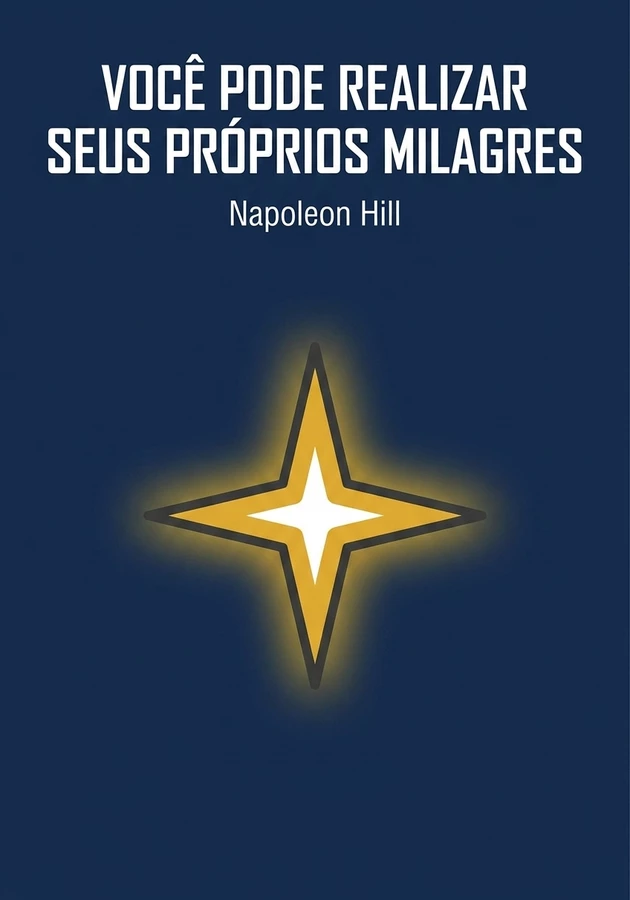 Capa do livro Você Pode Realizar Seus Próprios Milagres, de Napoleon Hill — resumo e resenha crítica no 12min