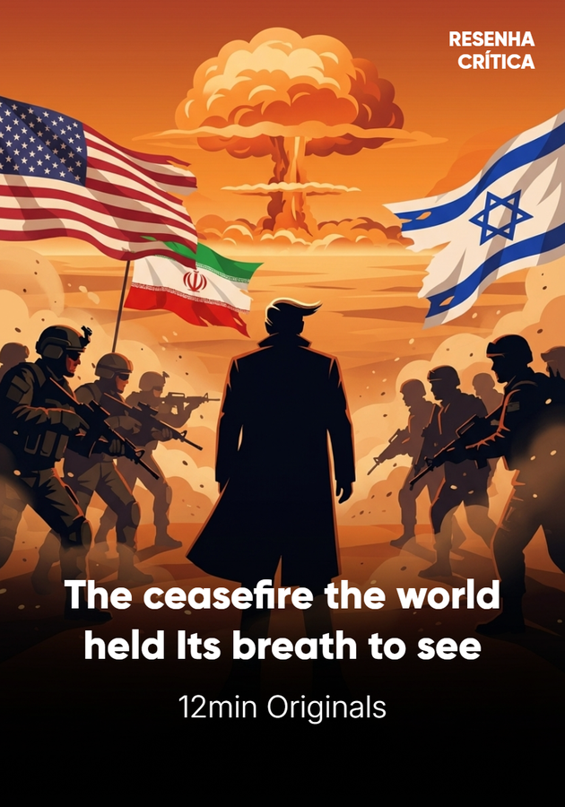 Book cover of The ceasefire the world held Its breath to see by 12min Originals — critical summary review on 12min