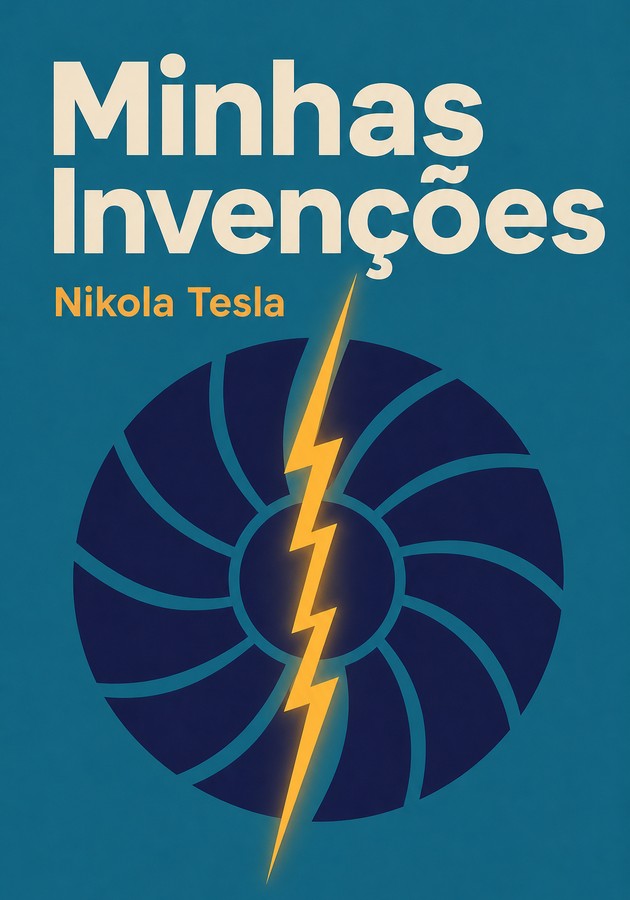 Capa do livro Minhas Invenções, de Nikola Tesla — resumo e resenha crítica no 12min