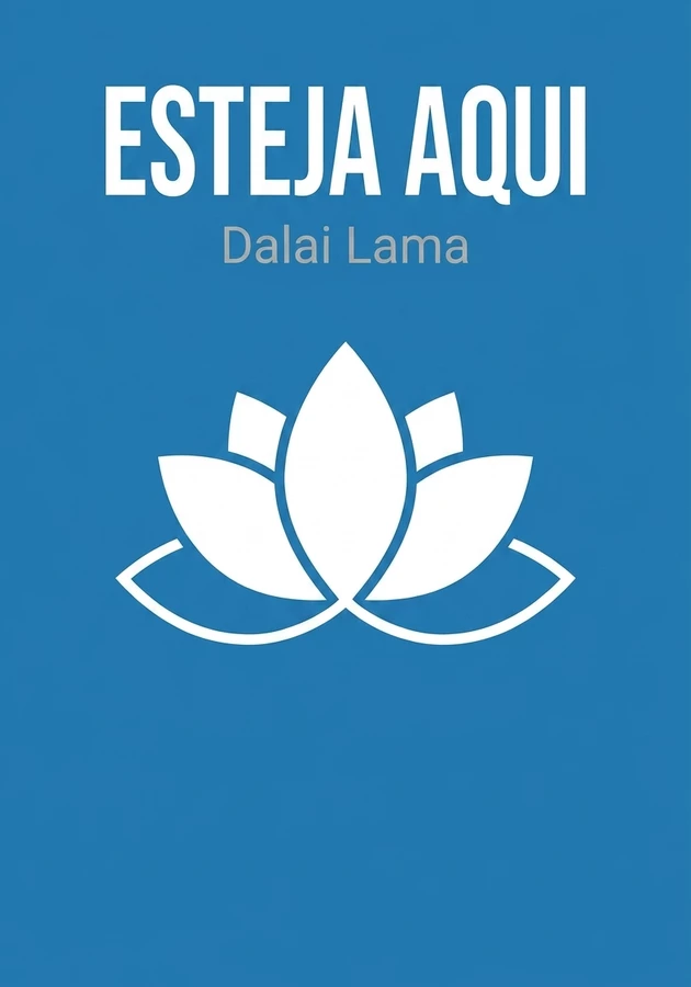 Capa do livro Esteja aqui, de Dalai Lama — resumo e resenha crítica no 12min