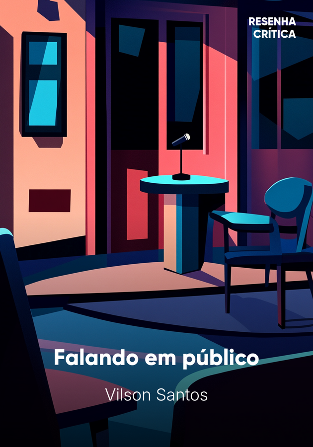 Capa do livro Falando em público, de Vilson Santos — resumo e resenha crítica no 12min