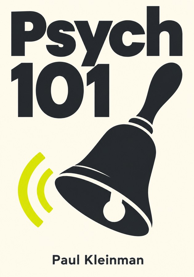 Book cover of Psych 101 by Paul Kleinman — critical summary review on 12min