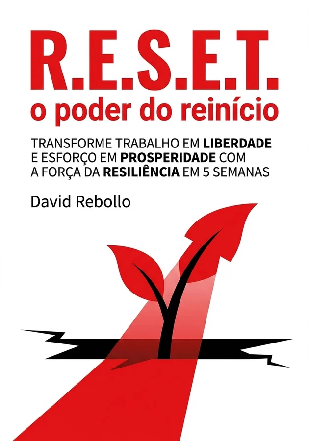 Capa do livro R.E.S.E.T.: o poder do reinício, de David Rebollo — resumo e resenha crítica no 12min