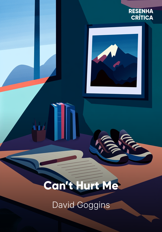 Capa do livro Can’t Hurt Me, de David Goggins — resumo e resenha crítica no 12min