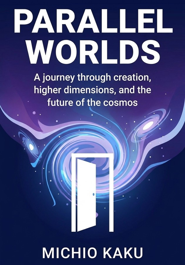 Capa do livro Parallel worlds, de Michio Kaku — resumo e resenha crítica no 12min
