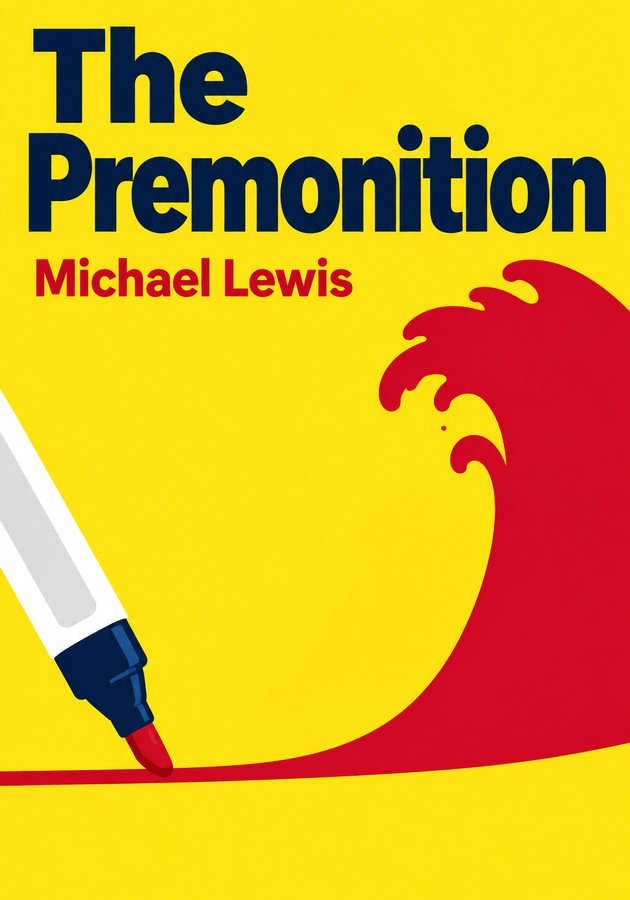 Book cover of The Premonition by Michael Lewis — critical summary review on 12min
