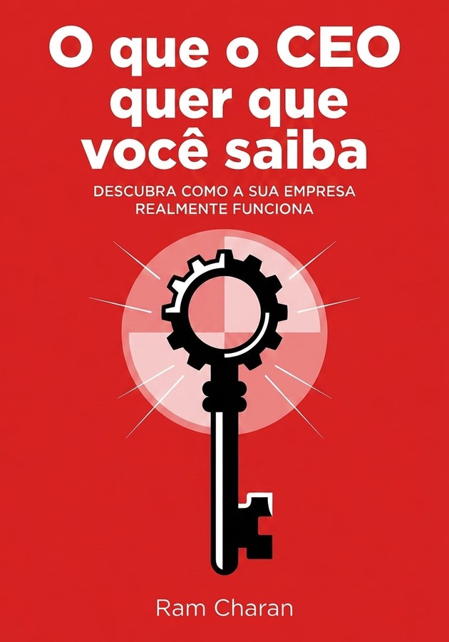 Capa do livro O que o CEO quer que você saiba, de Ram Charan — resumo e resenha crítica no 12min