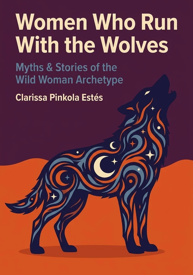 Book cover of Women Who Run With the Wolves by Clarissa Pinkola Estés — critical summary review on 12min