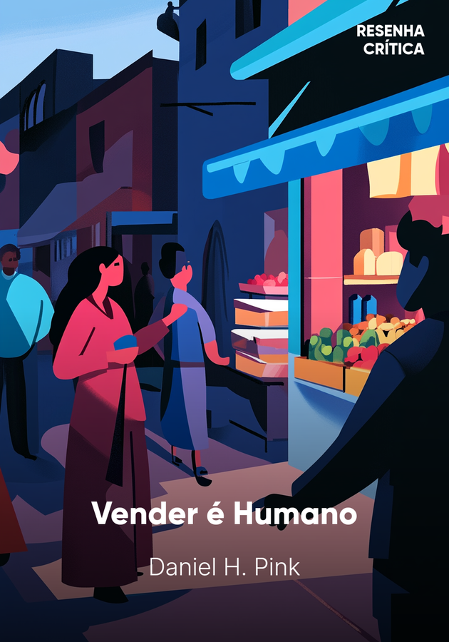 Capa do livro Vender é Humano, de Daniel H. Pink — resumo e resenha crítica no 12min