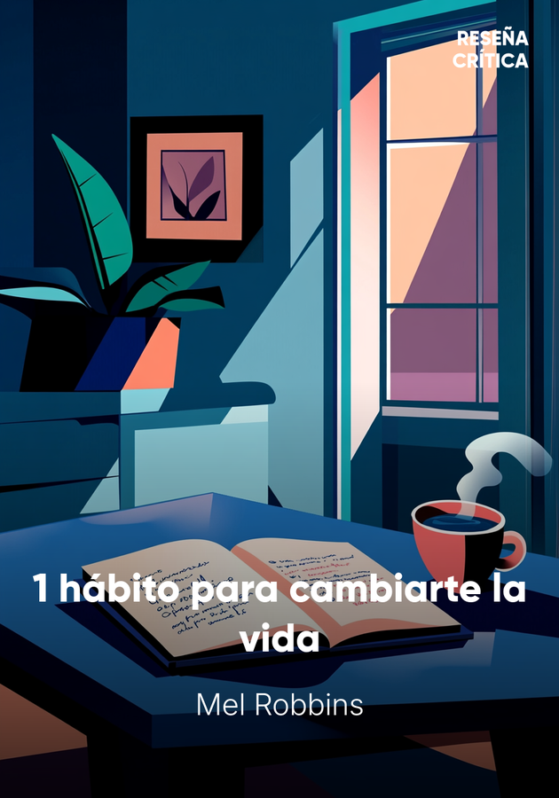 Portada del libro 1 hábito para cambiarte la vida, de Mel Robbins — resumen crítico y reseña en 12min