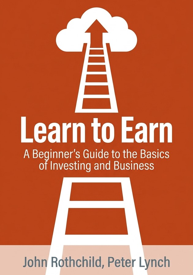 Book cover of Learn to Earn by Peter Lynch — critical summary review on 12min