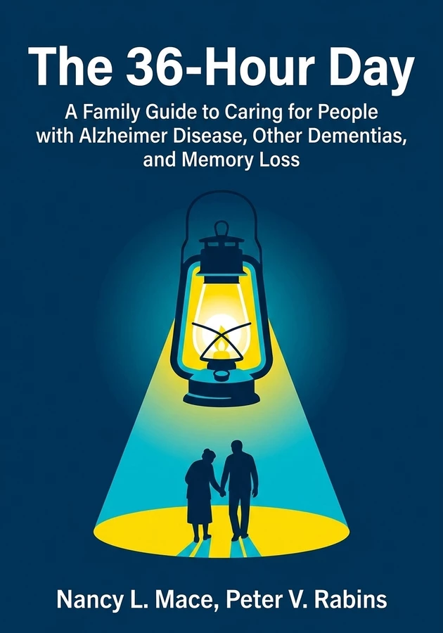 Book cover of The 36-Hour Day by Peter V. Rabins — critical summary review on 12min