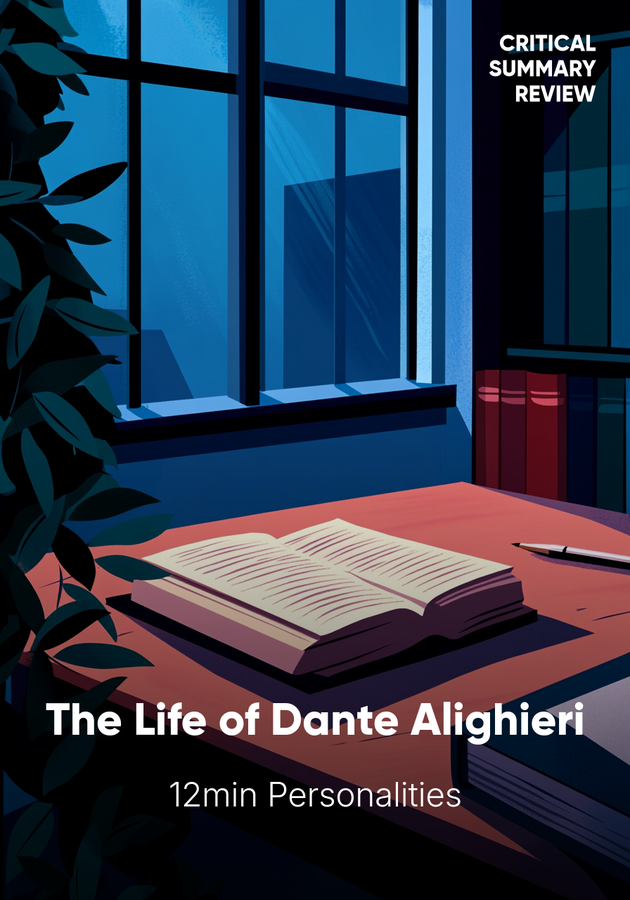 Book cover of The Life of Dante Alighieri by 12min Personalities — critical summary review on 12min