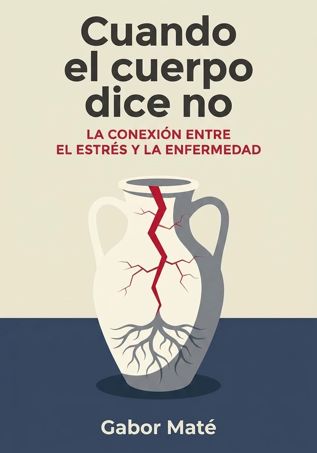 Portada del libro Cuando el cuerpo dice no, de Gabor Maté — resumen crítico y reseña en 12min