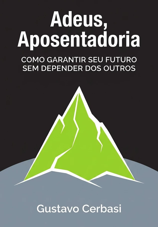 Capa do livro Adeus, Aposentadoria, de Gustavo Cerbasi — resumo e resenha crítica no 12min