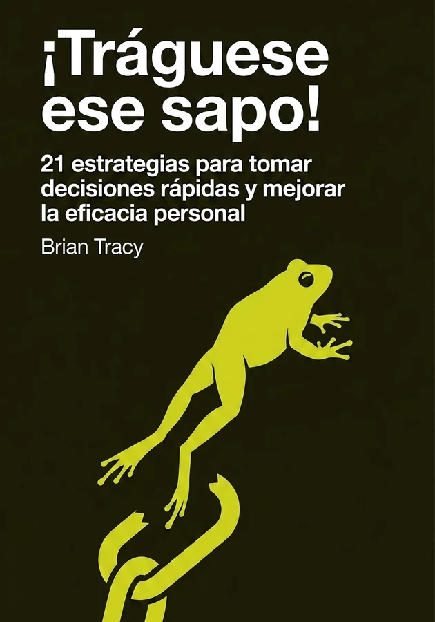 Portada del libro ¡Tráguese ese sapo!, de Brian Tracy — resumen crítico y reseña en 12min
