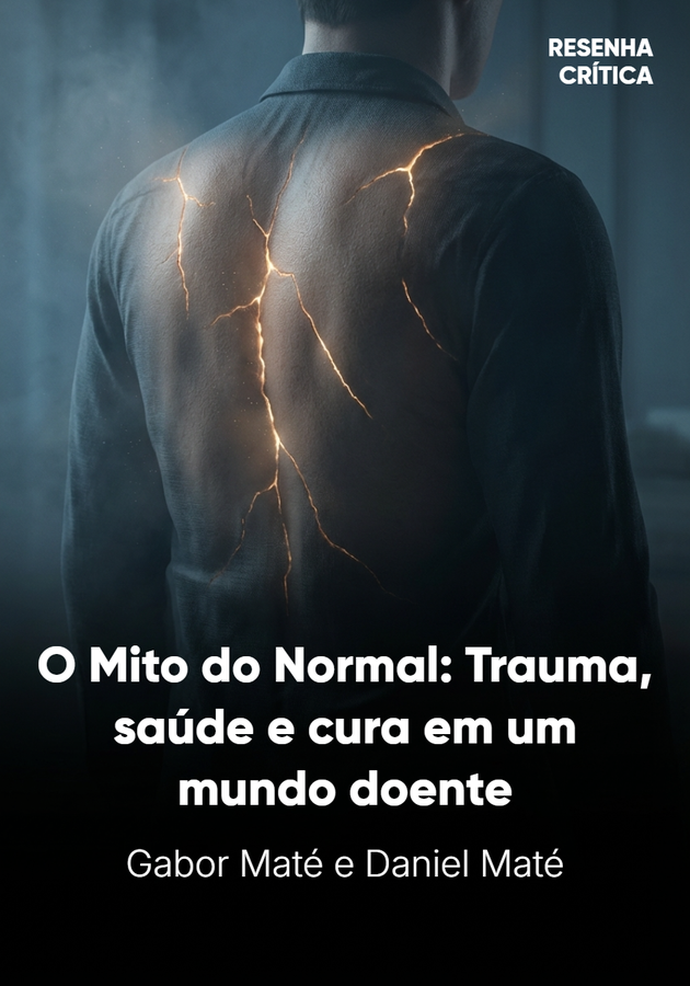 Capa do livro O Mito do Normal, de Gabor Maté — resumo e resenha crítica no 12min