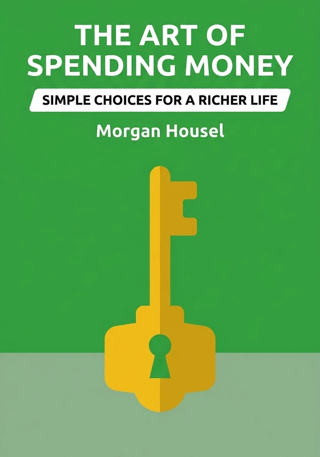 Book cover of The Art of Spending Money by Morgan Housel — critical summary review on 12min