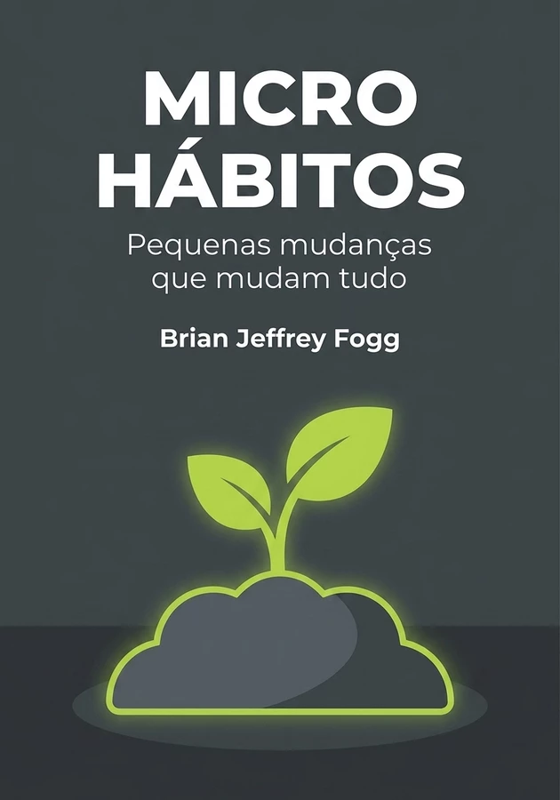 Capa do livro Micro hábitos, de Brian Jeffrey Fogg — resumo e resenha crítica no 12min