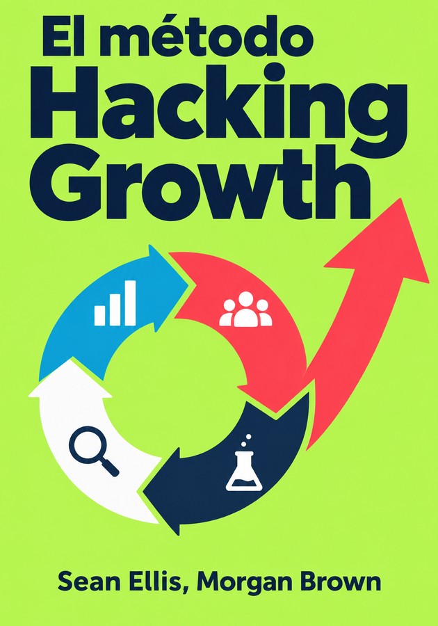Portada del libro El método Hacking Growth, de Morgan Brown — resumen crítico y reseña en 12min