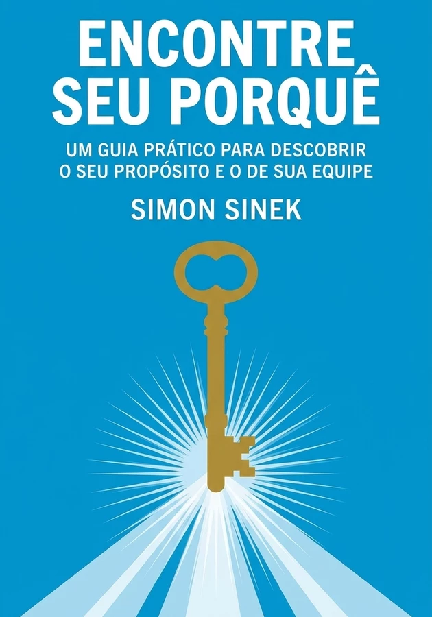 Capa do livro Encontre seu porquê, de Simon Sinek — resumo e resenha crítica no 12min