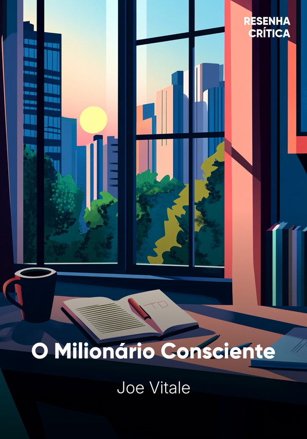 Capa do livro O Milionário Consciente, de Joe Vitale — resumo e resenha crítica no 12min