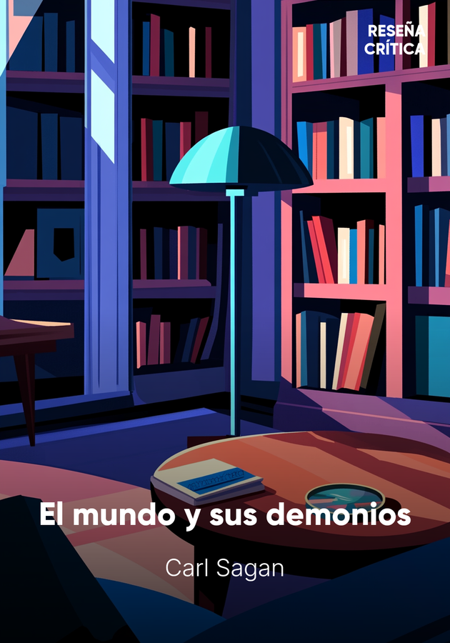 Portada del libro El mundo y sus demonios, de Carl Sagan — resumen crítico y reseña en 12min