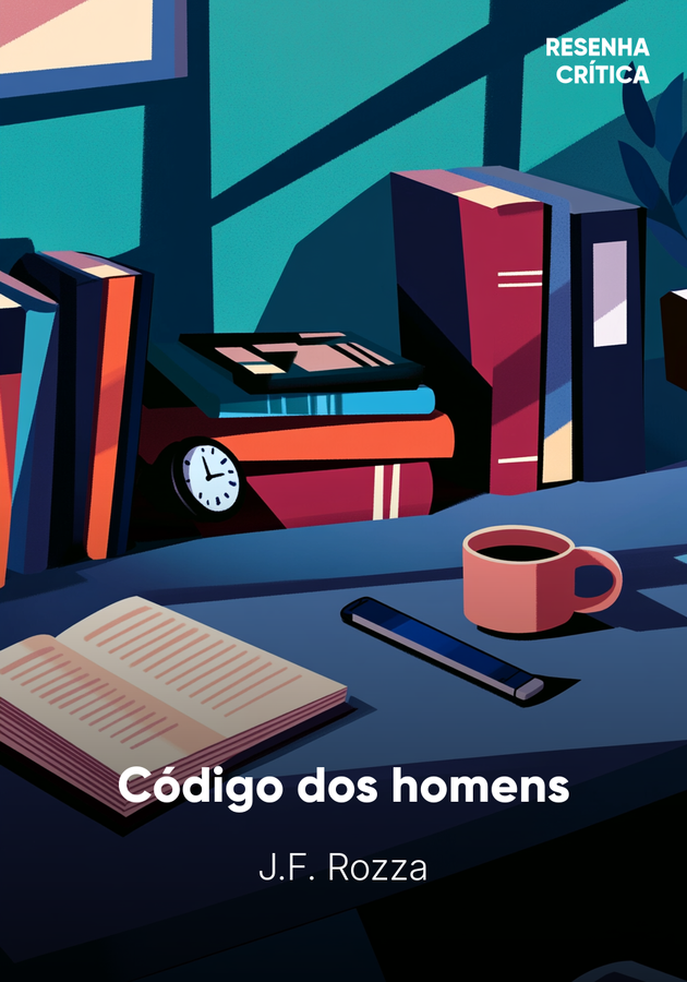 Capa do livro Código dos homens, de J.F. Rozza — resumo e resenha crítica no 12min