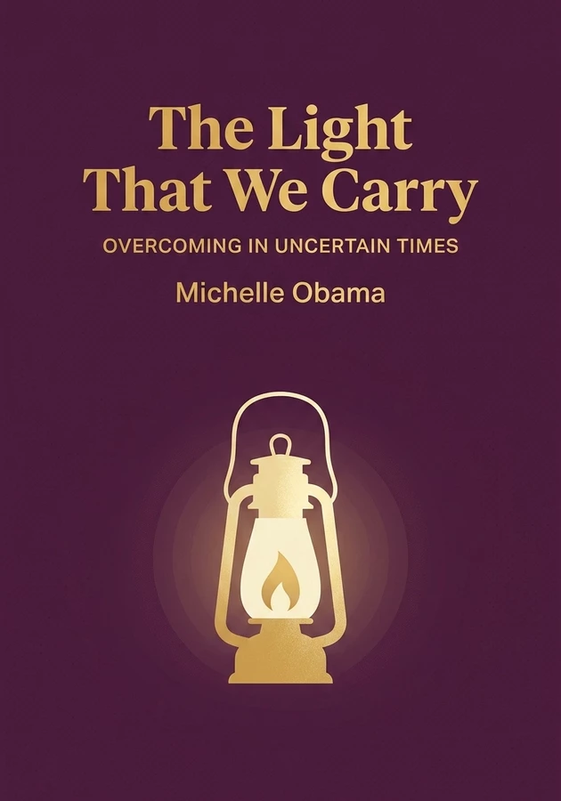 Book cover of The Light That We Carry by Michelle Obama — critical summary review on 12min