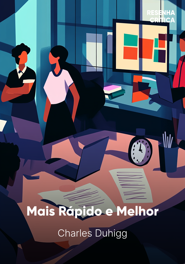 Capa do livro Mais Rápido e Melhor, de Charles Duhigg — resumo e resenha crítica no 12min