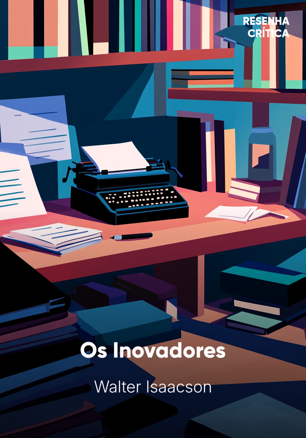 Capa do livro Os Inovadores, de Walter Isaacson — resumo e resenha crítica no 12min