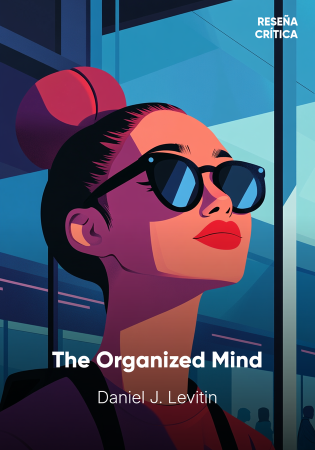 Portada del libro The Organized Mind, de Daniel J. Levitin — resumen crítico y reseña en 12min