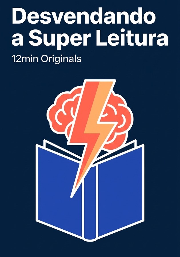 Capa do livro Desvendando a Super Leitura, de 12min Originals — resumo e resenha crítica no 12min