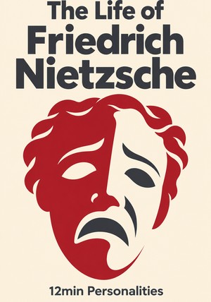 Book cover of The Life of Friedrich Nietzsche by 12min Personalities — critical summary review on 12min