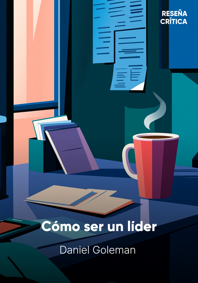 Portada del libro Cómo ser un líder, de Daniel Goleman  — resumen crítico y reseña en 12min