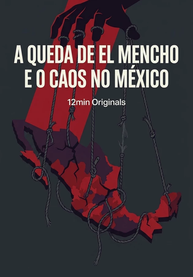 Capa do livro  A Queda de El Mencho e o Caos no México, de 12min Originals — resumo e resenha crítica no 12min