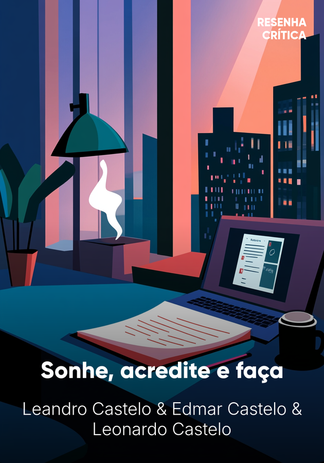 Capa do livro Sonhe, acredite e faça, de Edmar Castelo — resumo e resenha crítica no 12min