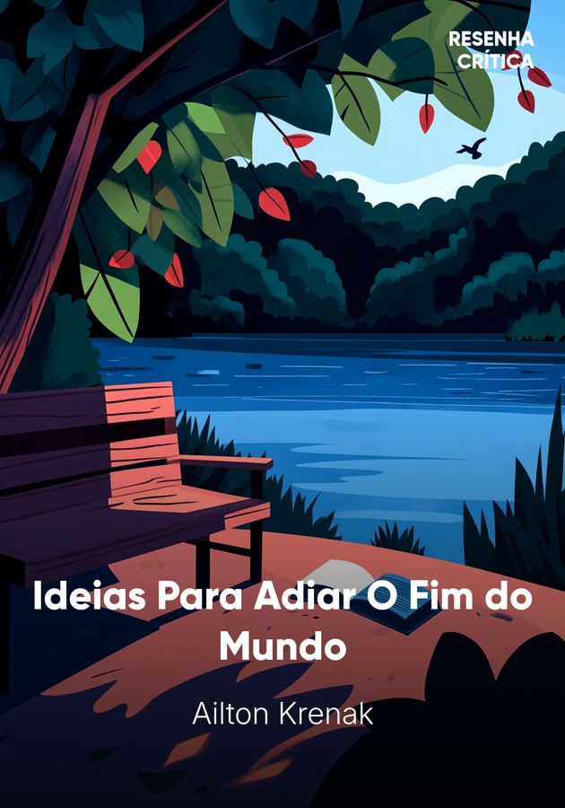 Capa do livro Ideias Para Adiar O Fim do Mundo, de Ailton Krenak — resumo e resenha crítica no 12min