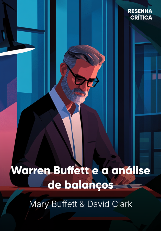 Capa do livro Warren Buffett e a análise de balanços, de Mary Buffett & David Clark — resumo e resenha crítica no 12min
