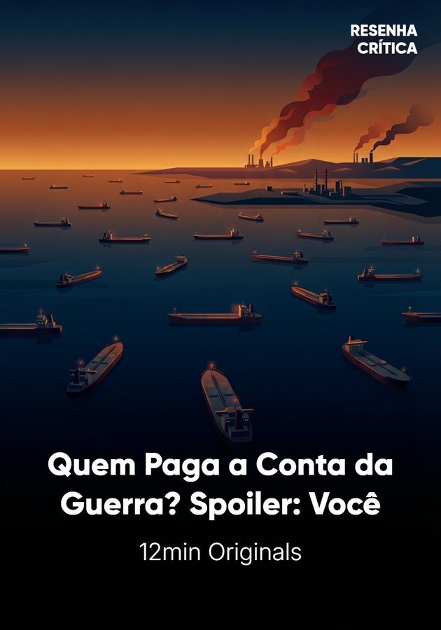 Capa do livro Quem Paga a Conta da Guerra? Spoiler: Você, de 12min Originals — resumo e resenha crítica no 12min