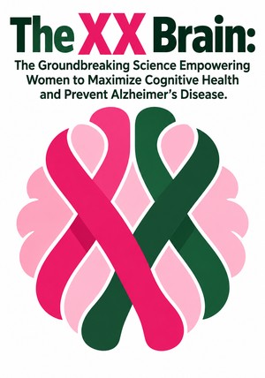 Book cover of The XX Brain: The Groundbreaking Science Empowering Women to Maximize Cognitive Health and Prevent Alzheimer's Disease. by  — critical summary review on 12min