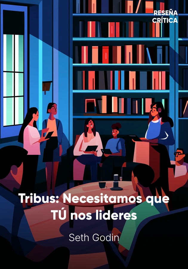 Portada del libro Tribus: Necesitamos que TÚ nos lideres, de Seth Godin — resumen crítico y reseña en 12min