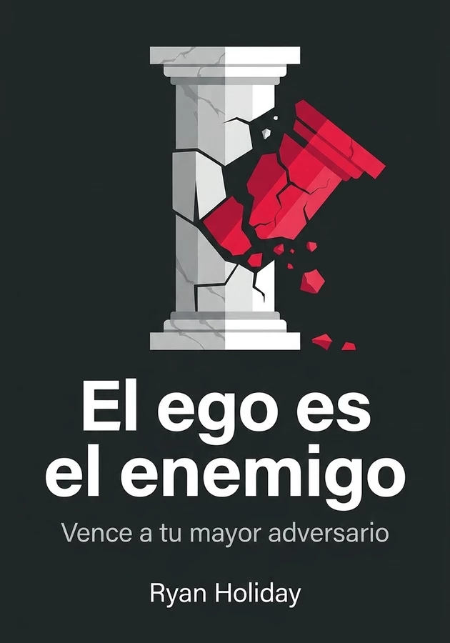 Portada del libro El ego es el enemigo, de Ryan Holiday — resumen crítico y reseña en 12min