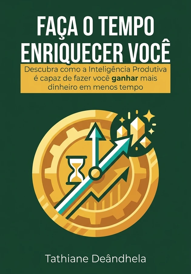 Capa do livro Faça o tempo enriquecer você, de Tathiane Deândhela — resumo e resenha crítica no 12min