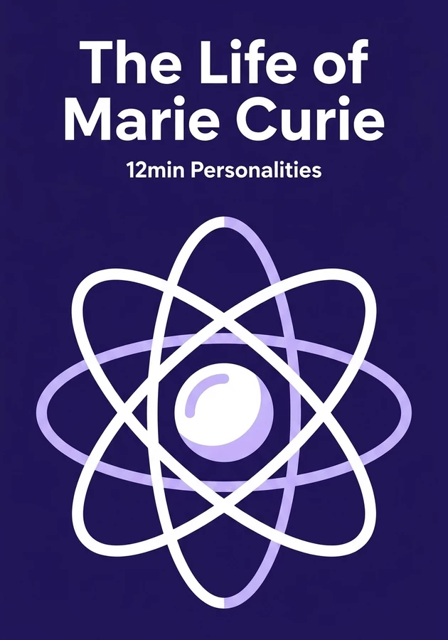 Book cover of The Life of Marie Curie by 12min Personalities — critical summary review on 12min