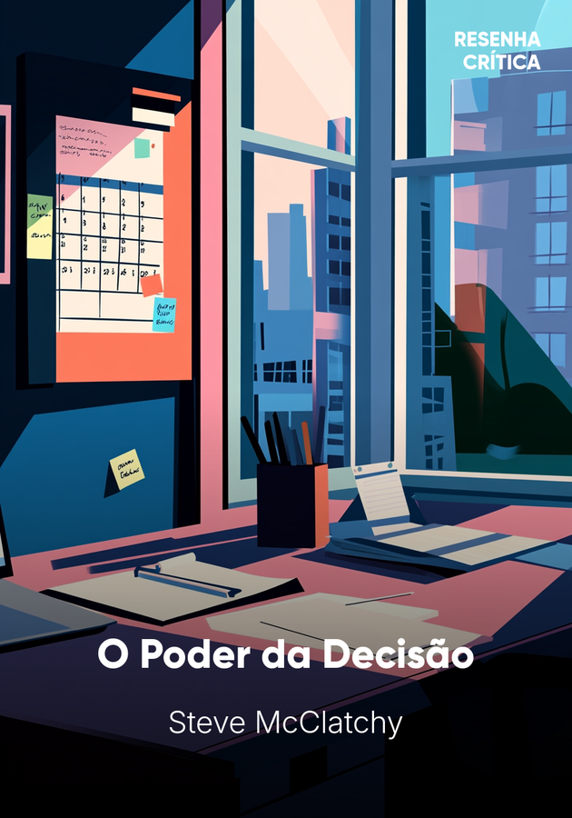 Capa do livro O Poder da Decisão, de Steve McClatchy — resumo e resenha crítica no 12min
