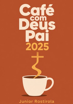 Capa do livro Café com Deus Pai 2025, de Junior Rostirola — resumo e resenha crítica no 12min