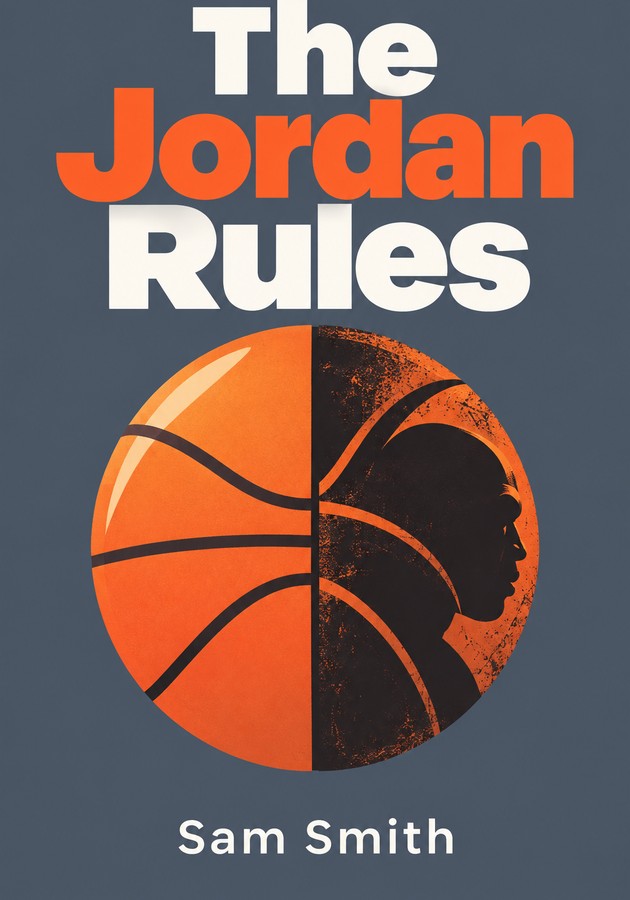 Book cover of The Jordan Rules by Sam Smith — critical summary review on 12min